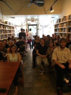 We're so grateful to everyone who came out to hear our readers and to East End Book Exchange for being amazing hosts